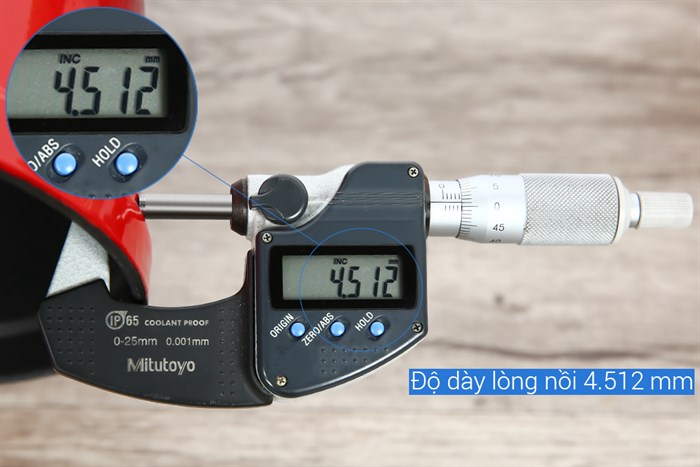 Nồi gang đúc 20 cm Rapido RK20-RD Màu Đỏ