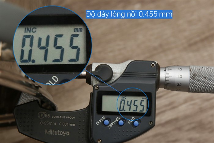 Nồi inox 3 đáy nắp kiếng 28cm Hommy CW-S042-28 Màu Bạc Inox