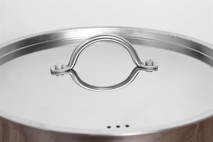 Nồi inox 3 đáy nắp inox 24 cm Delites NE014-24 Màu Inox