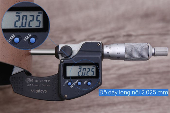 Bộ nồi chảo nhôm chống dính nắp kính Delites BE010-20-26 Màu Nâu nhạt