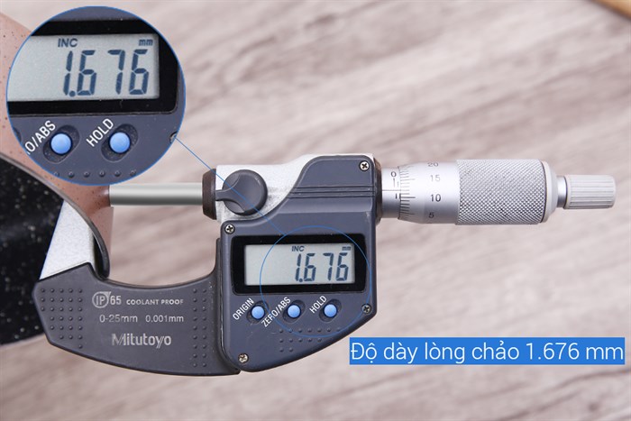 Bộ chảo quánh nhôm chống dính nắp kính Delites BE011-14 Màu Nâu nhạt