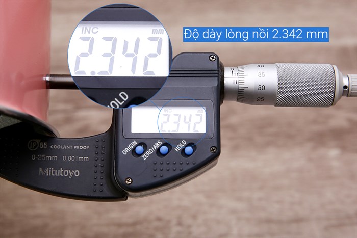 Nồi nhôm nắp kính 20 cm Kims Cook EARM520H Hồng Màu Hồng