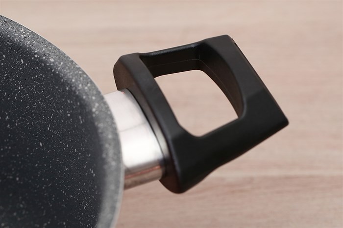 Nồi nhôm nắp kính 24 cm Kims Cook EARM524H Hồng Màu Hồng