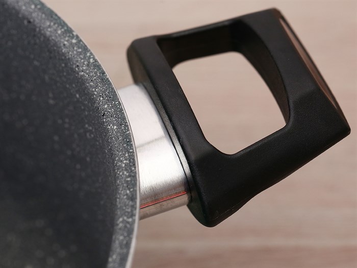 Nồi nhôm nắp kính 24 cm Kims Cook EARM524H Xanh Màu Xanh