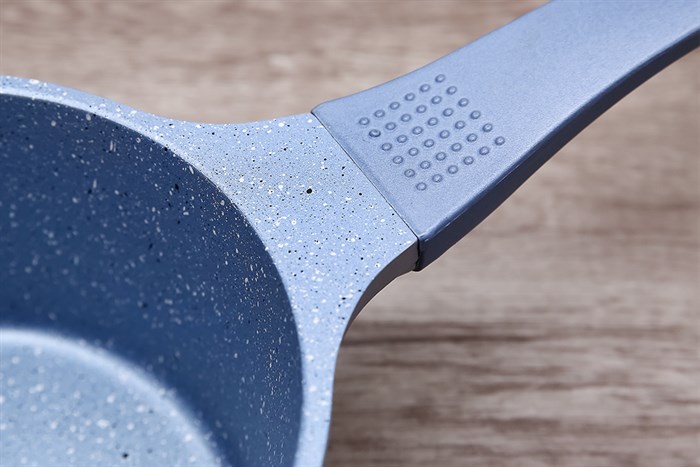 Quánh nhôm chống dính nắp kính 16 cm Sunhouse SHG3116MMA Màu Xanh