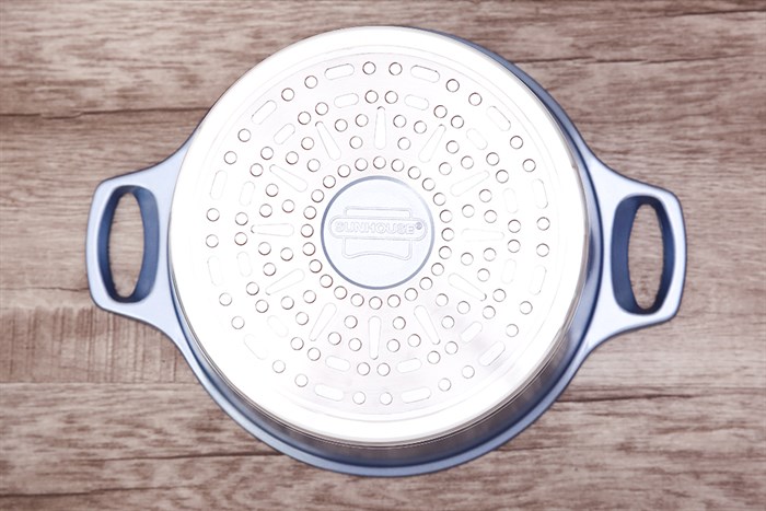 Nồi nhôm chống dính nắp kính 20 cm Sunhouse SHG2020MMA Màu Xanh