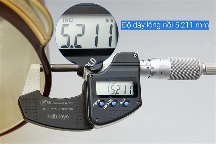 Nồi thủy tinh nắp thủy tinh 21 cm Luminarc Amberline Granite 3 lít Màu Nâu