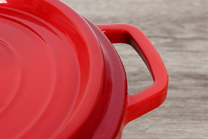 Nồi gang đúc 24 cm Rapido RK24-RD Màu Đỏ