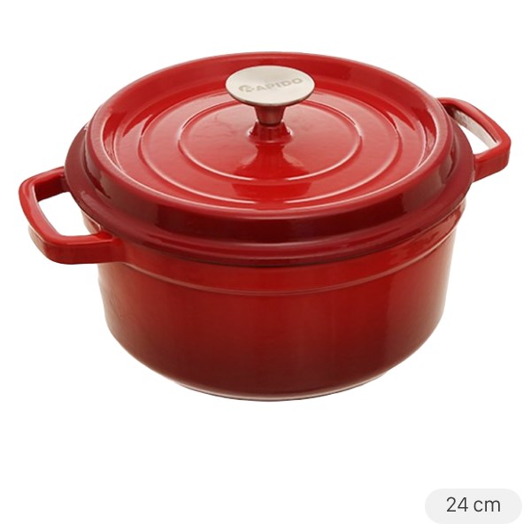 Nồi gang đúc 24cm Rapido RK24-RD