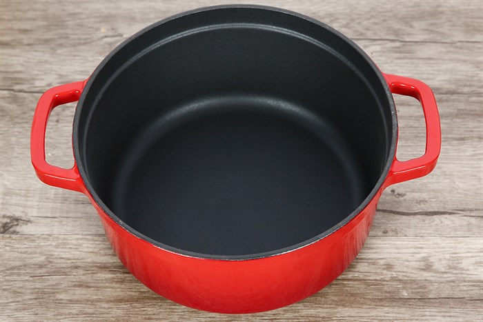 Nồi gang đúc 24 cm Rapido RK24-RD Màu Đỏ