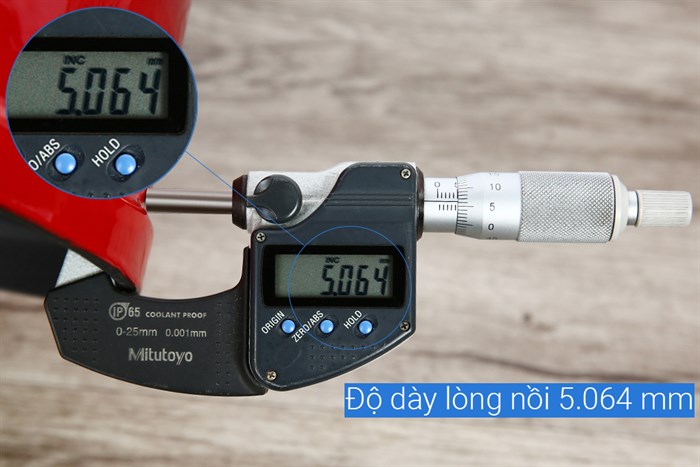 Nồi gang đúc 24 cm Rapido RK24-RD Màu Đỏ