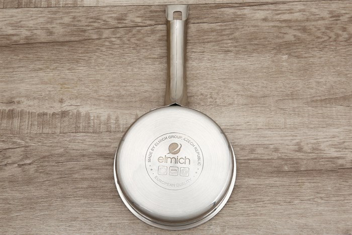Bộ chảo quánh inox 3 đáy 14 cm Elmich Trimax Baby EL-3794 Màu Inox