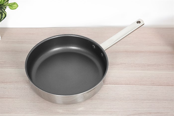 Bộ 3 nồi 1 chảo inox 3 đáy Elmich Trimax XS EL-3744 Màu Inox