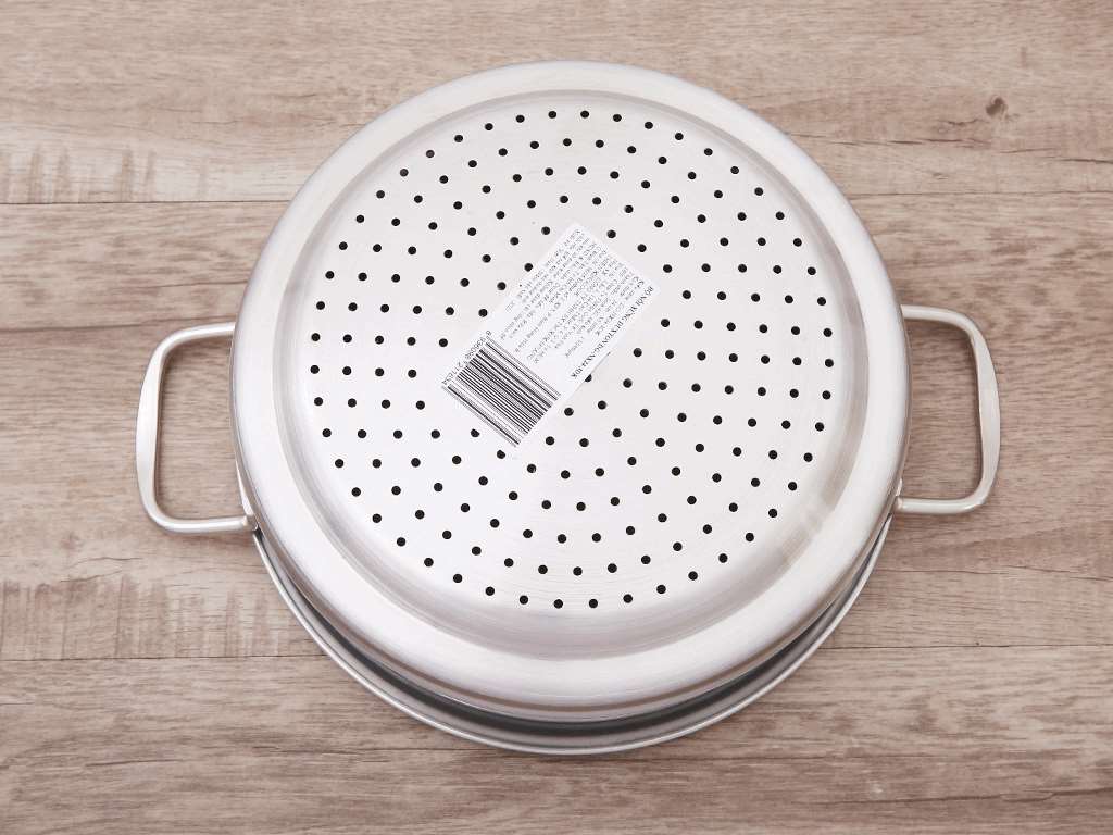 Bộ nồi xửng inox 430 3 đáy Duxton DG-NX24-3DK 24cm 10