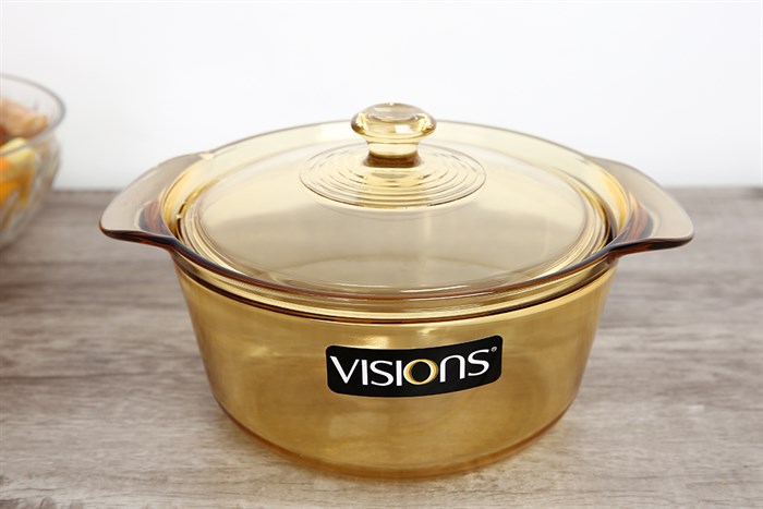 Nồi thủy tinh nắp thủy tinh 20 cm Visions VSF-16/CL1 1.6 lít