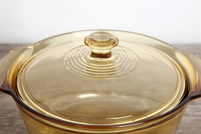 Nồi thủy tinh nắp thủy tinh 20 cm Visions VSF-16/CL1 1.6 lít Màu Vàng đồng