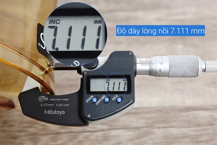 Nồi thủy tinh nắp thủy tinh 20 cm Visions VSF-16/CL1 1.6 lít Màu Vàng đồng