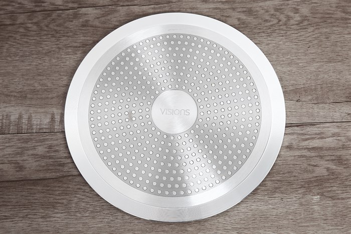 Mâm thép chuyển từ 24 cm Visions VS-IND-24PL/GD Màu Vàng đồng