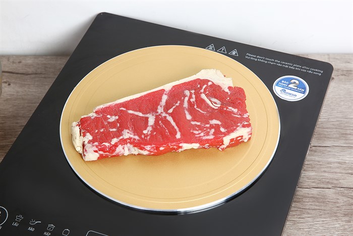 Mâm thép chuyển từ 24 cm Visions VS-IND-24PL/GD Màu Vàng đồng