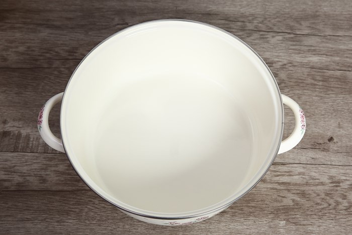 Nồi thép Nippon tráng men nắp kính 26 cm Fujihoro SKW-32G Màu Trắng