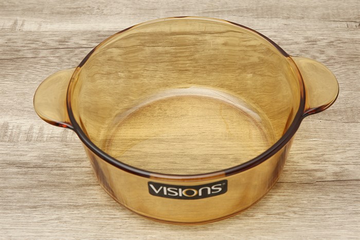 Nồi thủy tinh nắp thủy tinh 22 cm Visions VS-22/CL1 2.25 lít Màu Nâu