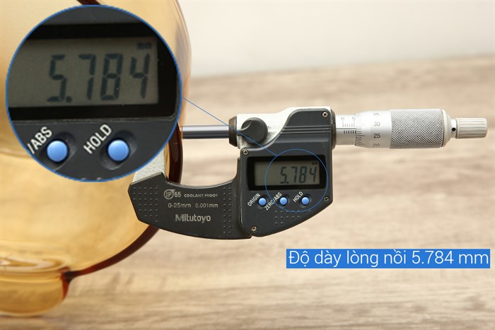 Nồi thủy tinh nắp thủy tinh 22 cm Visions VS-22/CL1 2.25 lít Màu Nâu