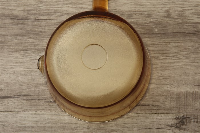 Quánh thủy tinh nắp thủy tinh 16 cm Visions VSP-1/CL1 1 lít Màu Nâu