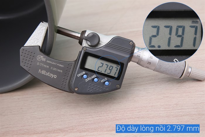 Nồi nhôm nắp kính 24 cm Happycook HCA-CG24 Màu Xanh mint