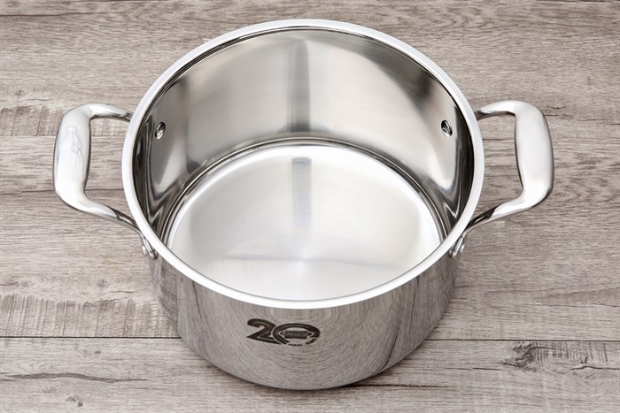 Bộ 3 nồi inox 3 đáy nắp kính Sunhouse Mama SHG2020 Màu Bạc Inox