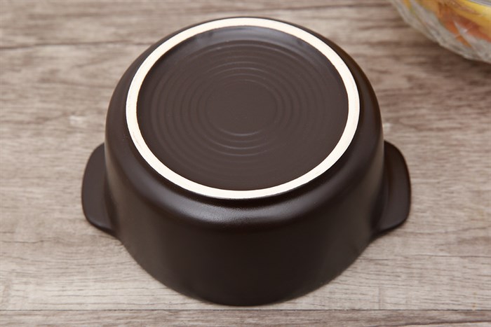 Nồi đất nắp sứ 12 cm Dong hwa Tucbeghi 500A 0.4 lít Màu Đen