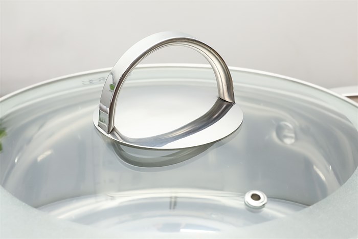Nồi inox 3 đáy nắp kính 22 cm Elmich Celestine 2355277 Màu Bạc Inox