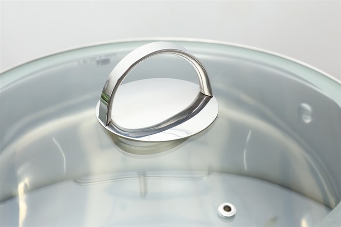 Nồi inox 3 đáy nắp kính 28 cm Elmich Celestine 2355279 Màu Bạc Inox