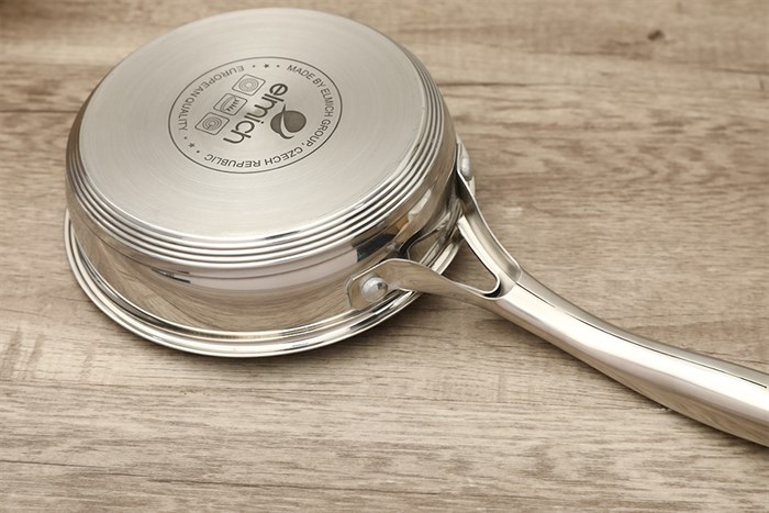 Bộ chảo quánh inox 3 đáy Elmich Tri-max Baby EL-3795 Màu Bạc Inox