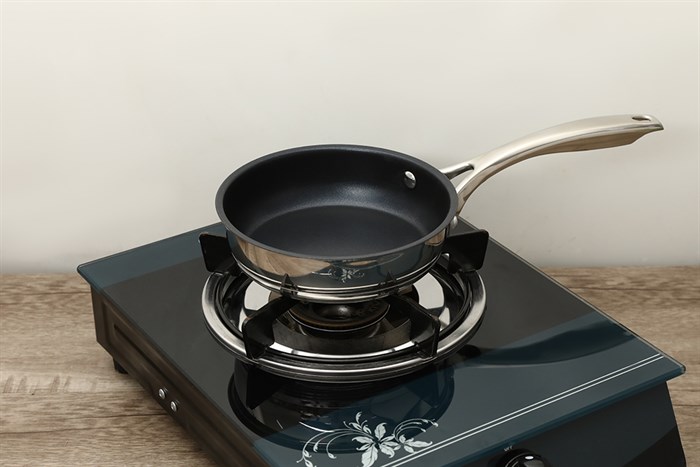 Bộ chảo quánh inox 3 đáy Elmich Tri-max Baby EL-3795 Màu Bạc Inox