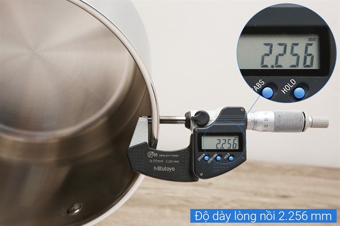 Bộ 3 nồi inox 3 đáy nắp kính Elmich Trimax Czech EL-3833 Màu Bạc Inox