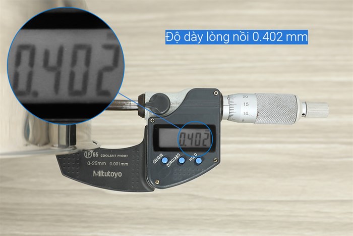 Bộ 3 nồi inox 3 đáy nắp kính Delites BNE009 Màu Bạc Inox