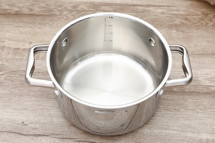 Bộ 3 nồi inox 3 đáy nắp kính Elmich Trimax Eco EL-8000 Màu Bạc Inox