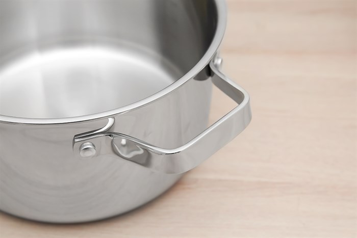 Bộ 3 nồi inox 3 đáy nắp kính Kangaroo KG304IP1 Màu Bạc Inox