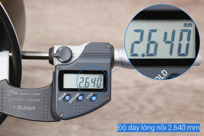 Nồi nhôm chống dính nắp kính 18 cm Delites NCDE001-18 Màu Đen