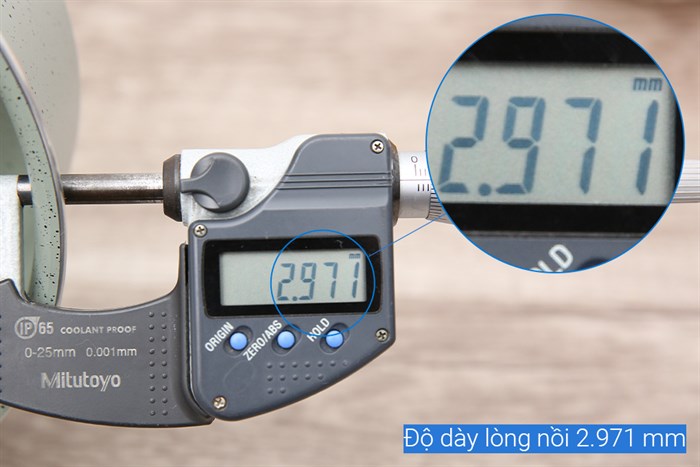 Nồi nhôm chống dính nắp kính 16 cm Delites NCDE006-16 Màu Xanh