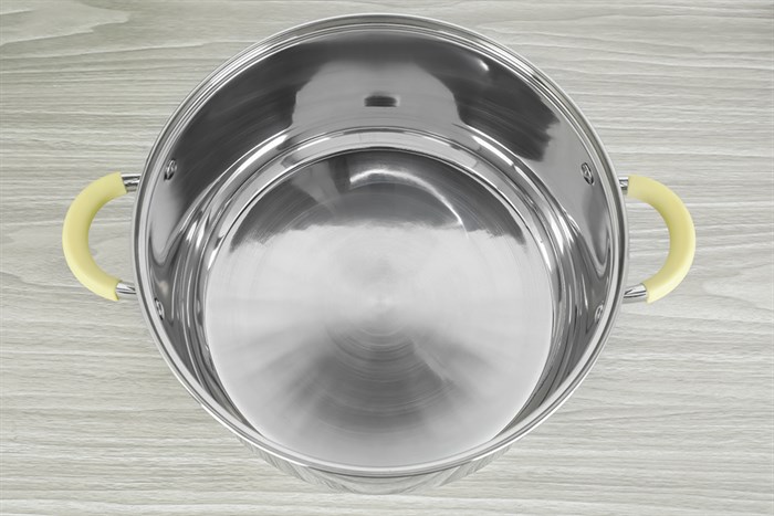 Nồi inox 3 đáy nắp kính 28 cm Delites CW-S042-28A Màu Bạc Inox