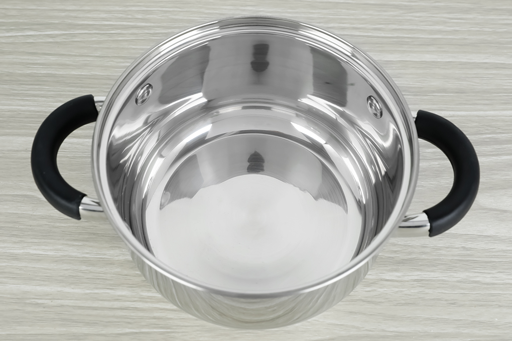 Bộ 2 nồi inox 3 đáy nắp kính Delites CW-S051-4A - 6