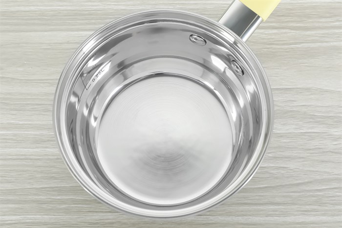 Quánh inox 3 đáy nắp kính 14 cm Delites CW-S001N Màu Bạc Inox