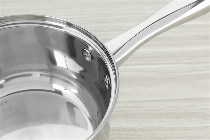 Quánh inox 3 đáy nắp kính 16 cm Delites CW-G001N Màu Bạc Inox