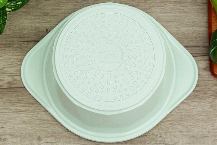 Nồi Ceramic nắp kính 20 cm Green Cook GCS05-20IH Màu Xanh ngọc