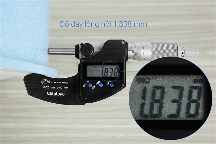 Bộ 3 cái nồi quánh Ceramic nắp kính Green Cook GCS22-T1 Màu Xanh Dương