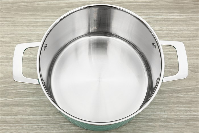 Nồi inox 3 đáy nắp kính 26 cm Elmich Hera EL-8104 Màu Xanh ngọc