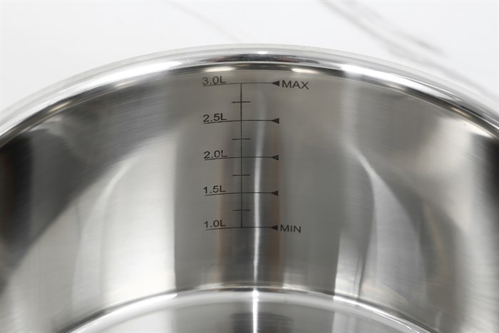 Nồi inox 3 đáy nắp kính 20 cm Elmich Milano EL-8083 Màu Inox