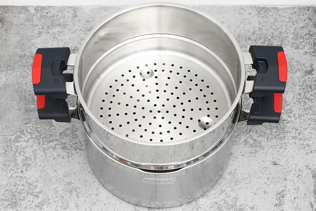 Bộ nồi inox 3 đáy nắp kính Elmich Milano EL-8091 - 3
