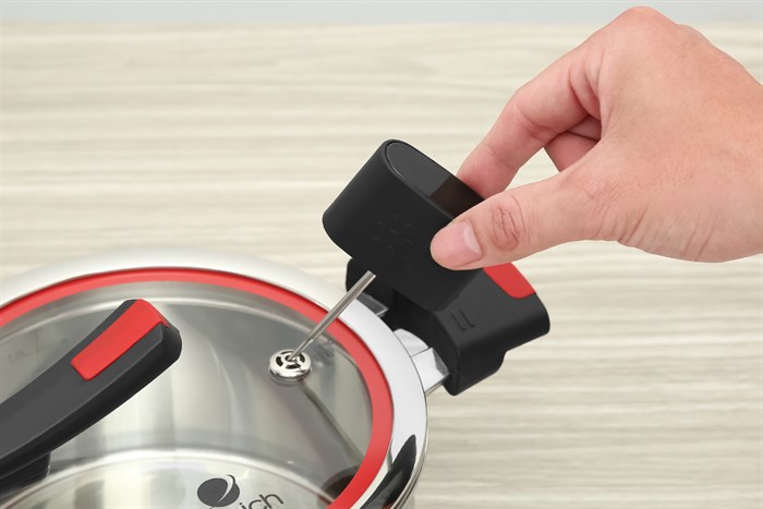 Bộ nồi chảo inox 3 đáy nắp kính Elmich Milano EL-8093 Màu Inox